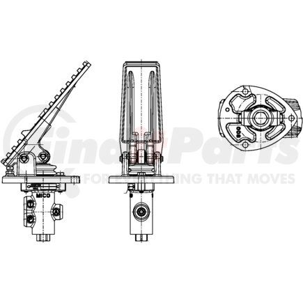 06-466-162 by MICO - Single Modulating Hydraulic Foot Valve