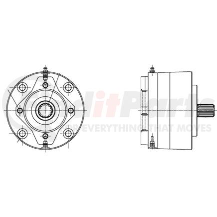 13-547-110 by MICO - C-Mount Multiple Disc Brakes - Modular Design