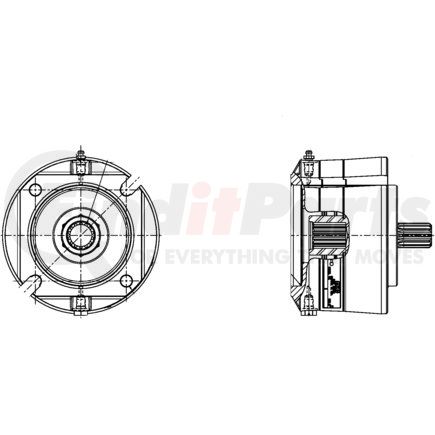 13-547-208 by MICO - C-Mount Multiple Disc Brakes - Modular Design