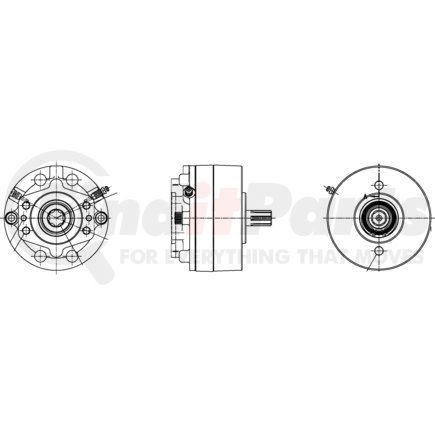 13-538-230 by MICO - A-Mount Multiple Disc Brakes - Modular Design