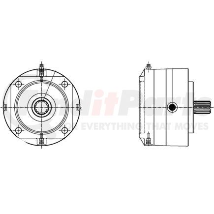 13-547-108 by MICO - C-Mount Multiple Disc Brakes - Modular Design