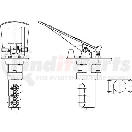 03-460-324 by MICO - Air Brake Spring Brake Modulating Valve - Reverse Modulating Valve