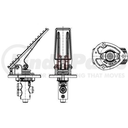 06-466-136 by MICO - PEDAL MODULATING VALVE