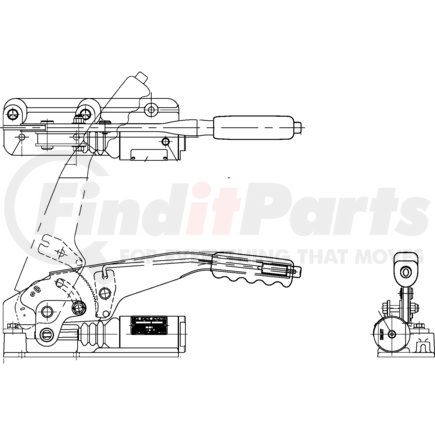 02-460-148 by MICO - Brake Chamber / Cylinder Assembly - Throttle Control