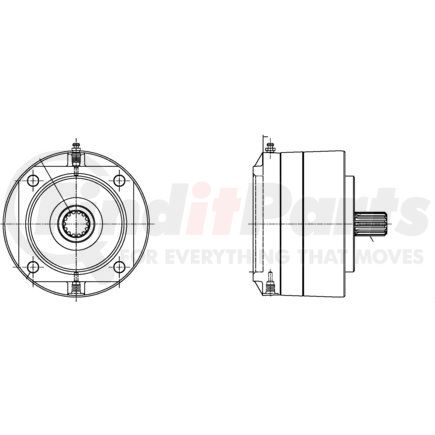 13-547-046 by MICO - C-Mount Multiple Disc Brakes - Modular Design