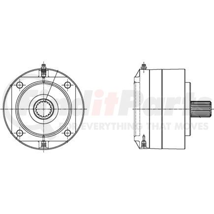 13-547-124 by MICO - C-Mount Multiple Disc Brakes - Modular Design