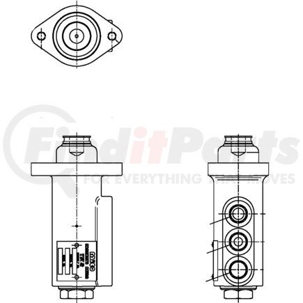 06-460-312 by MICO - Air Brake Spring Brake Modulating Valve - Brake Modulating Valve