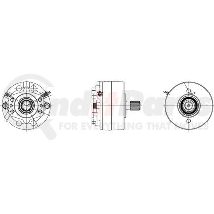 13-538-300 by MICO - A-Mount Multiple Disc Brakes - Modular Design