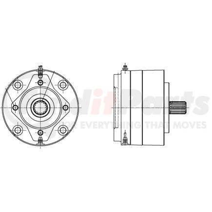 13-547-094 by MICO - C-Mount Multiple Disc Brakes - Modular Design