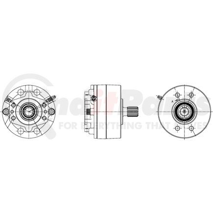 13-538-020 by MICO - A-Mount Multiple Disc Brakes - Modular Design