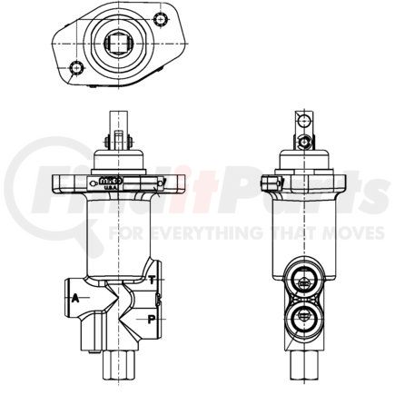 20-100-755 by MICO - Air Brake Valve