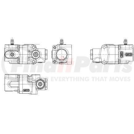 03-469-002 by MICO - Air Brake Relay Valve - Hydraulic Oil Type