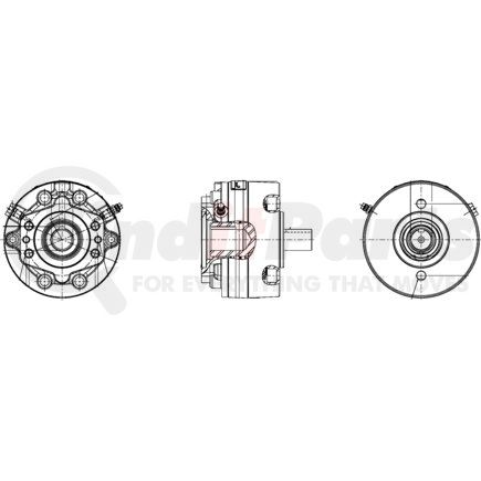 13-538-242 by MICO - A-Mount Multiple Disc Brakes - Modular Design