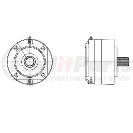 13-547-462 by MICO - C-Mount Multiple Disc Brakes - Modular Design