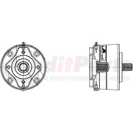 13-547-164 by MICO - C-Mount Multiple Disc Brakes - Modular Design