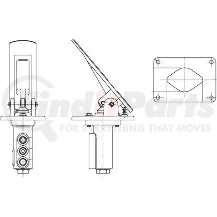 06-460-374 by MICO - Hydraulic Power Brake Flow Control Valve - Pedal Act Pow Brk Val