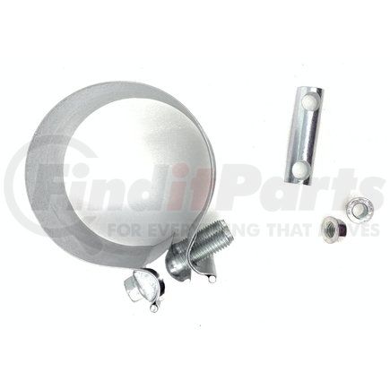 25172530 by MACK - Exhaust Muffler Clamp - 4 in Torctite