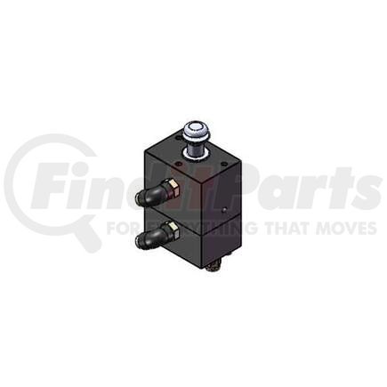 APSCO V-8-S-LK Multi-Purpose Hydraulic Control Valve Air Control Valve - 4-Way Push-Pull with Lock, 2-Position, Kick-Out
