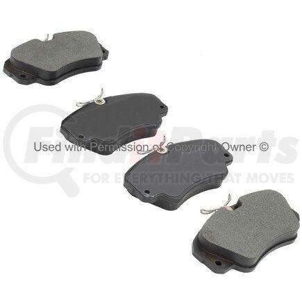 1000-0720M by MPA ELECTRICAL - QB Semi-Metallic Brake Pads