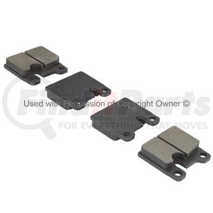 1001-0288M by MPA ELECTRICAL - Quality-Built Premium Semi-Metallic Brake Pads