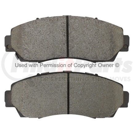 1001-0421M by MPA ELECTRICAL - Quality-Built Premium Semi-Metallic Brake Pads w/ Hardware