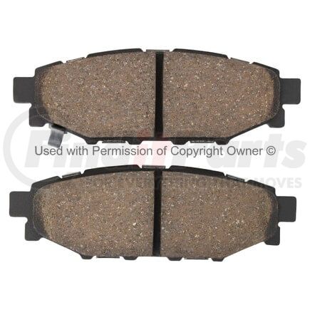 1001-0664M by MPA ELECTRICAL - Quality-Built Premium Semi-Metallic Brake Pads w/ Hardware