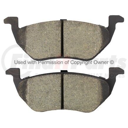 1001-1448M by MPA ELECTRICAL - Quality-Built Premium Semi-Metallic Brake Pads w/ Hardware