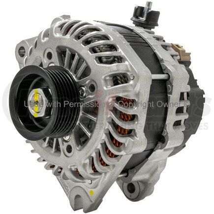 10257 by MPA ELECTRICAL - Alternator - 12V, Mitsubishi, CW (Right), with Pulley, Internal Regulator