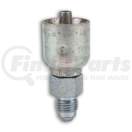 10343-4-4 by PARKER HANNIFIN - Crimp Style Hydraulic Hose Fitting - 43 Series Fittings