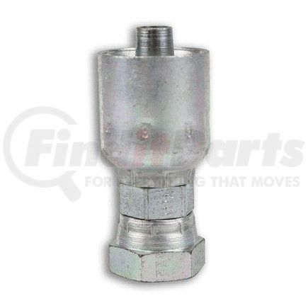 10743-6-6 by PARKER HANNIFIN - Crimp Style Hydraulic Hose Fitting - 43 Series Fittings