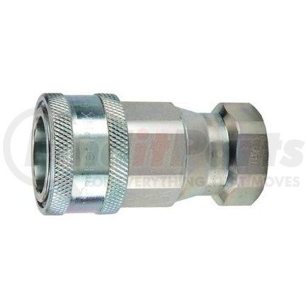 6601-16-16 by PARKER HANNIFIN - 6600 Series Hydraulic Coupling / Adapter - 1.88" Female Straight Quick Connect
