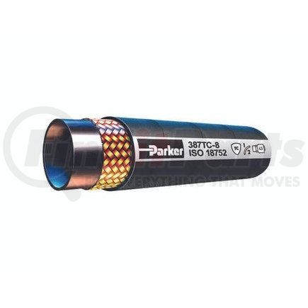 387TC8RL by PARKER HANNIFIN - Hydraulic Hose - 0.82" O.D. Hydraulic Constant Working Pressure Hose