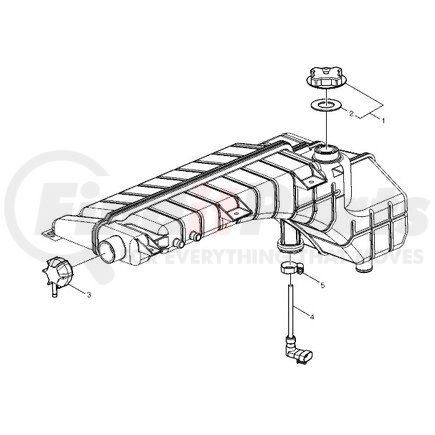 23915461 by VOLVO - Engine Coolant Reservoir