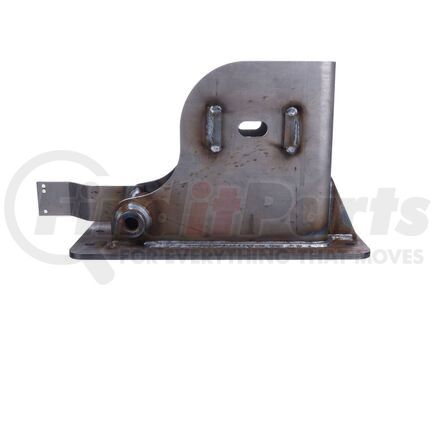 A3152Y1169 by MERITOR - Leaf Spring Hanger, 9/16 in. Bolt Hole Diameter, Roadside, Bolt-On, 14 in. Ride Height