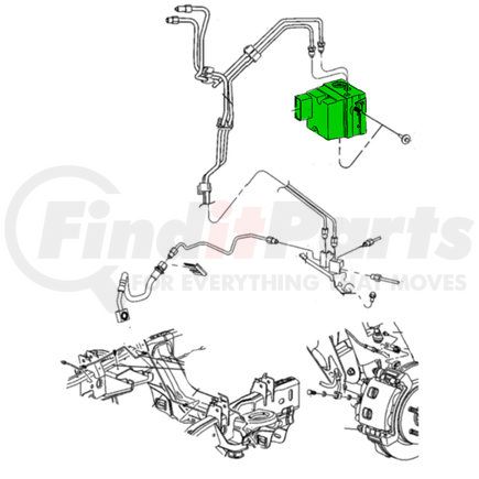 68079524AA by MOPAR - ABS Control Module - for 2007 2008 Dodge Ram 1500