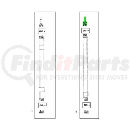 68418222AA by MOPAR - Drive Shaft Flange Yoke - For 2019-2023 Ram 1500