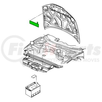 68406476AA by MOPAR - Emission Label - For 2019 Ram 1500 Classic