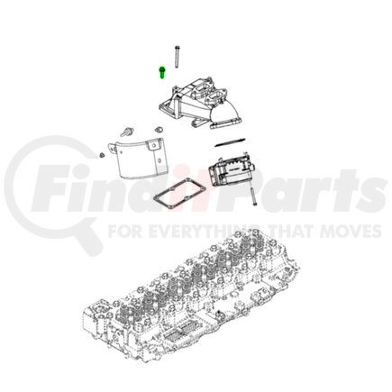 68444749AA by MOPAR - Engine Oil Filter Housing Bolt - Hex, For 2019-2023 Ram