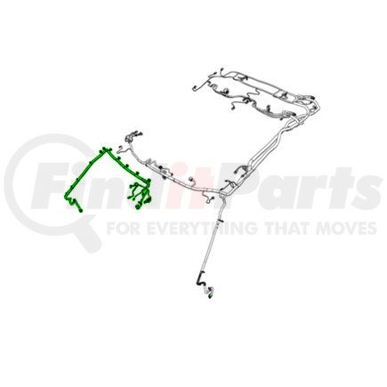 68360133AE by MOPAR - Body Wiring Harness - For 2019 Ram 1500