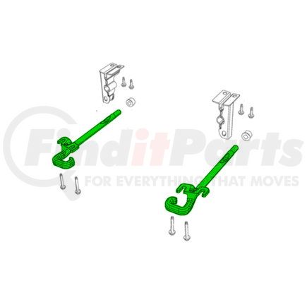 68427880AA by MOPAR - Tow Hook - Left, For 2019-2021 Jeep Cherokee