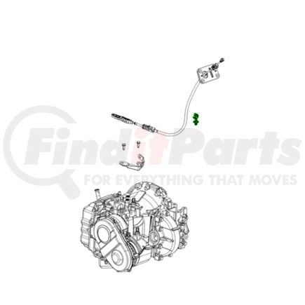 68073514AA by MOPAR - Power Brake Booster Vacuum Hose Connector Clip - For 2014-2022 Ram