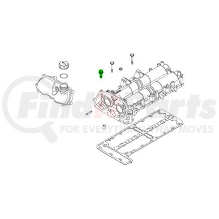 68172842AA by MOPAR - Engine Oil Filter Housing Bolt - Hex, For 2014-2017 Ram