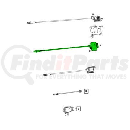 68307226AC by MOPAR - Nitrogen Oxide (NOx) Sensor - For 2018 Ram