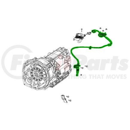 68282472AF by MOPAR - Manual Transmission Shift Cable