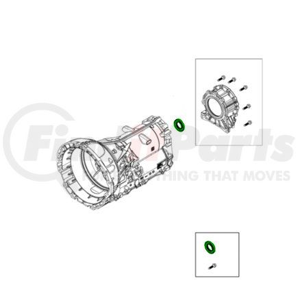 52854800AA by MOPAR - Transfer Case Output Shaft Seal