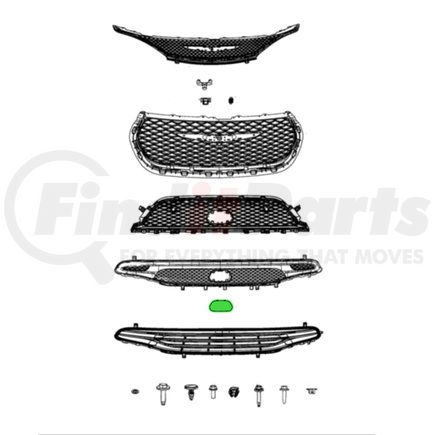 6WR86XXXAA by MOPAR - Cruise Control Actuator Cover