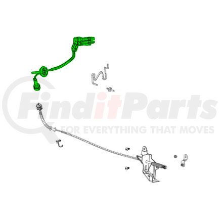 68507314AA by MOPAR - Transfer Case Shift Cable - For 2018-2022 Ram