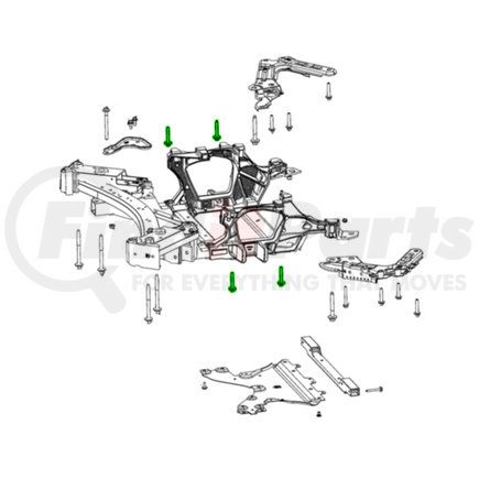 06513079AA by MOPAR - Bolt - Hex