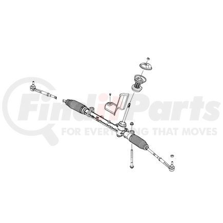 68543853AA by MOPAR - Steering Tie Rod End Boot