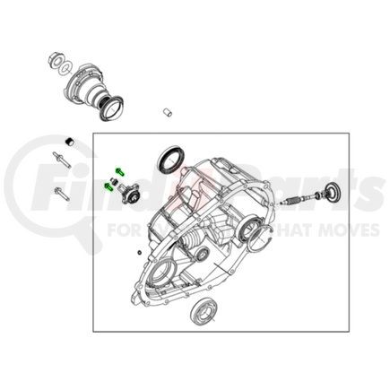 68545982AA by MOPAR - Screw